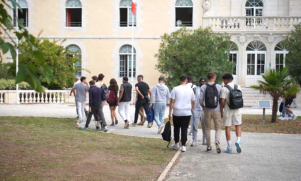 Rentrée des étudiants et apprentis en BTS sur le Campus Fénelon - Enseignement supérieur de La Rochelle
