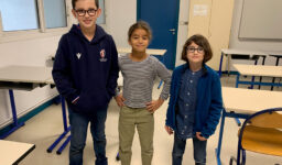 Membres élus au Conseil Municipal des Enfants de La Rochelle, après le vote effectué à l'école Fénelon Notre-Dame de La Rochelle