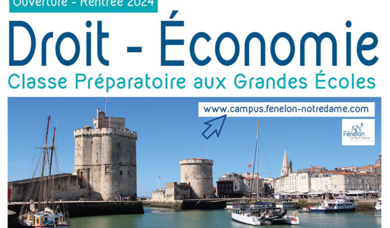 Interview de Cédric Jossier, responsable de la CPGE Droit Économie sur le Campus Fénelon - Enseignement supérieur de La Rochelle.