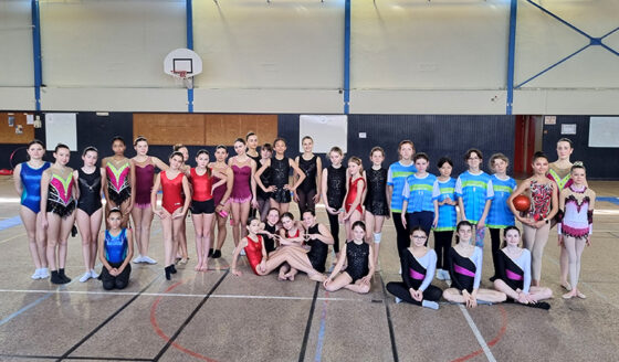L’association sportive UNSS a organisé une rencontre « amicale » de gymnastique rythmique au Collège Théodore Agrippa d’Aubigné de Saintes, à laquelle ont participé les athlètes du Collège Fénelon Notre-Dame de La Rochelle.