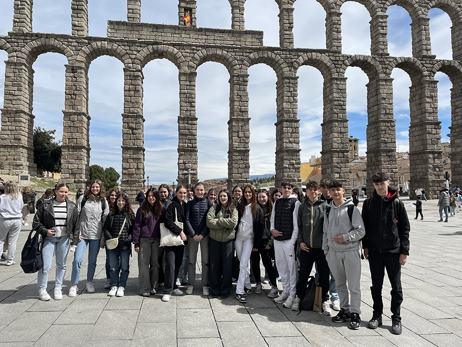 Voyage linguistique et culturel à Salamanca (Salamanque, en Espagne) pour des élèves de 2nde des Lycées général, technologique et professionnel Fénelon Notre-Dame de La Rochelle.