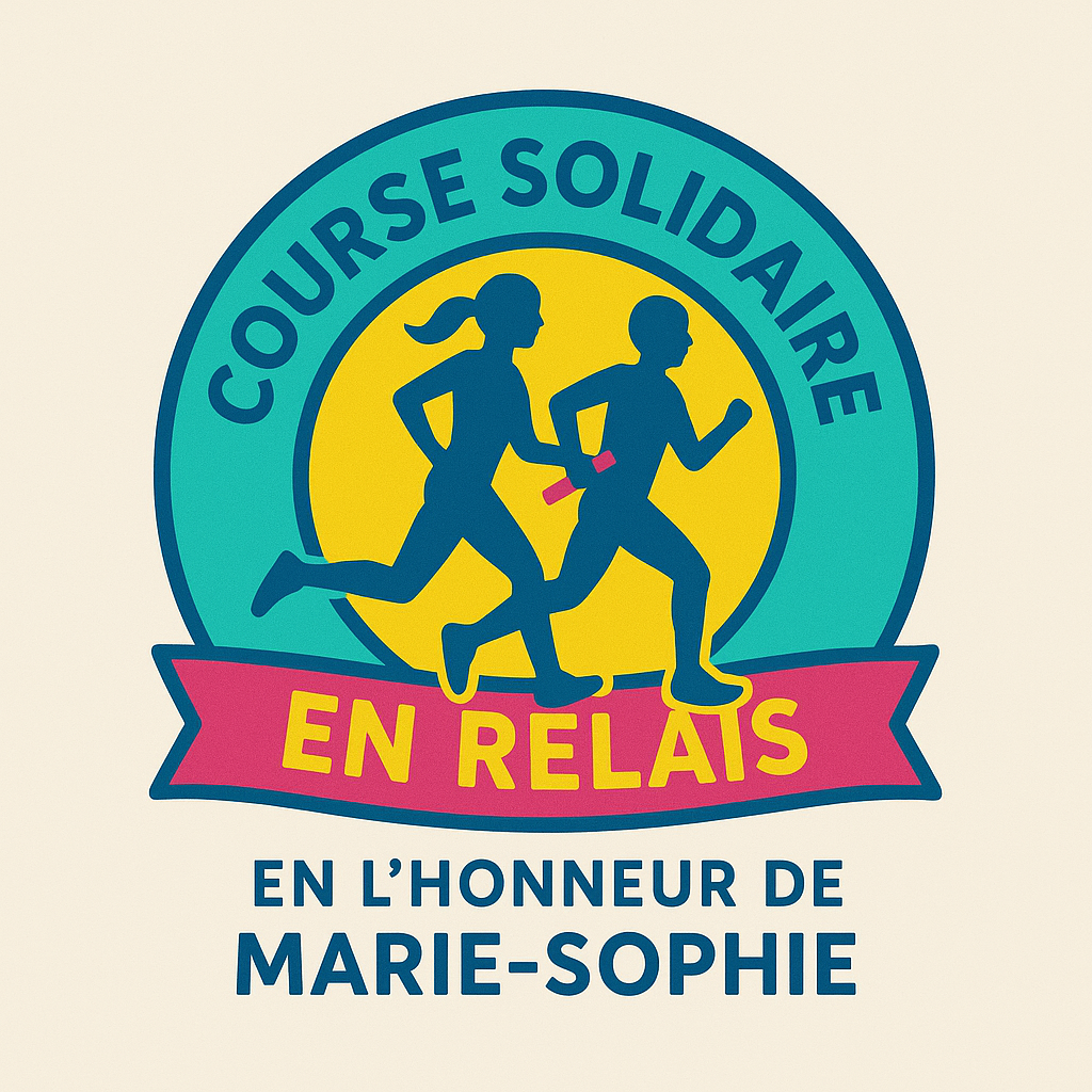 Les collégiens et les lycéens de Fénelon Notre-Dame à La Rochelle participent, dans le parc Franck Delmas, à une course relais solidaire en l'honneur de Marie-Sophie, professeur d'EPS décédée d'un cancer